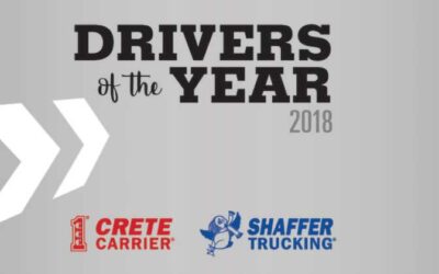 Crete Carrier and Shaffer Trucking 2018 Terminal Drivers of the Year