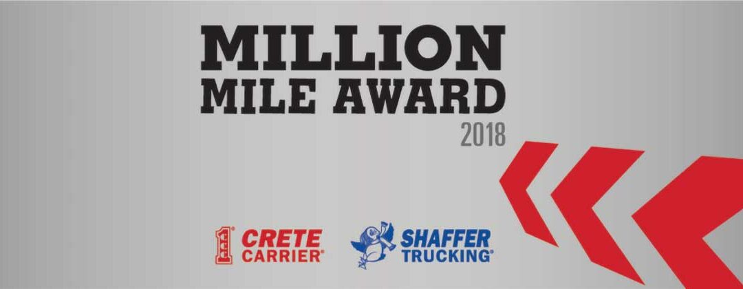 2018 Million Mile Driver Awards