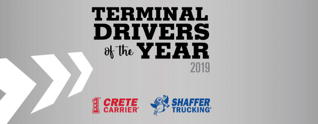 Crete Carrier and Shaffer Trucking 2019 Terminal Drivers of the Year