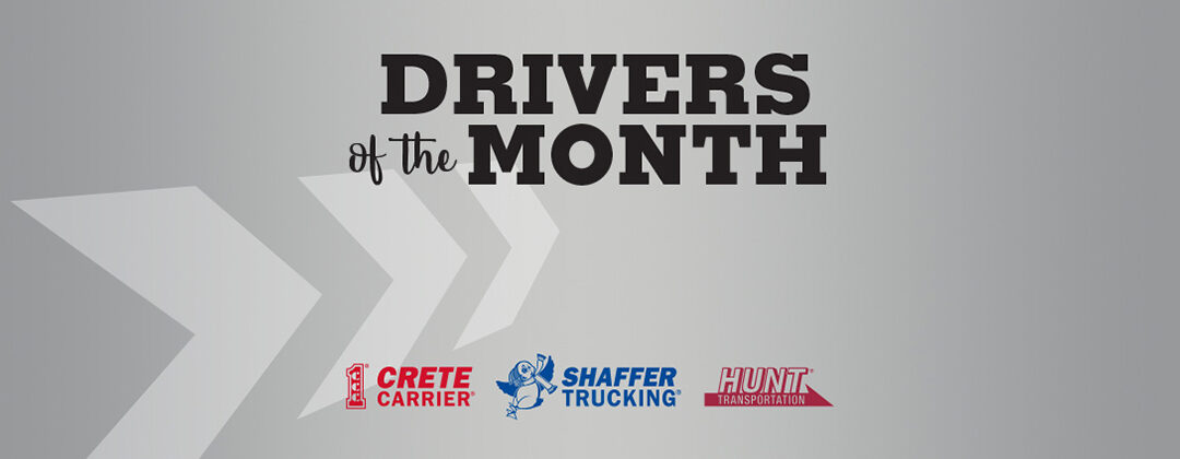 July 2020 Drivers of the Month