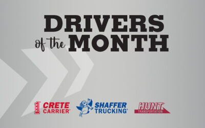 April 2018 Drivers of the Month
