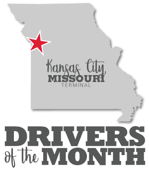 Kansas City, Missouri terminal Drivers of the Month