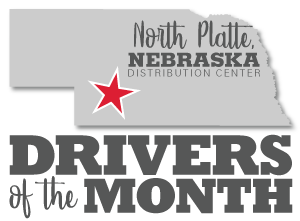 North Platte, Nebraska Distribution Center Drivers of the Month