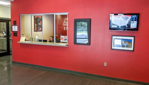 lenoir-city-reception-area Lenoir City, Tennessee front entry reception desk
