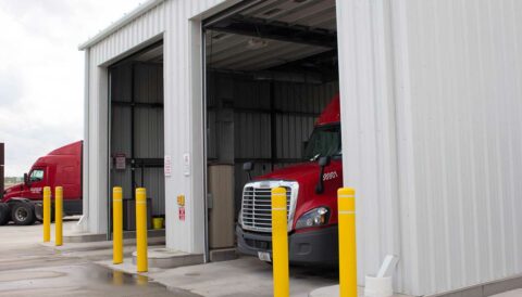 Mankato, Minnesota Walmart distribution center fuel bays