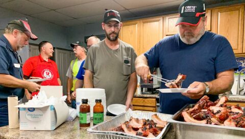 North Platte, Nebraska distribution center driver appreciation lunch