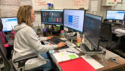 North Platte, Nebraska distribution center office area