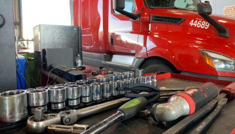 North Platte, Nebraska Distribution Center mechanic's tools