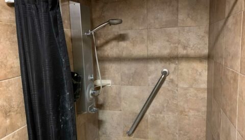 North Platte, Nebraska Walmart distribution center driver showers