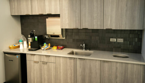 Lincoln, Nebraska Driver Training room break area kitchenette