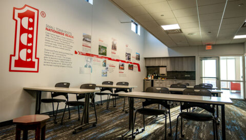 Lincoln, Nebraska terminal Driver Training room