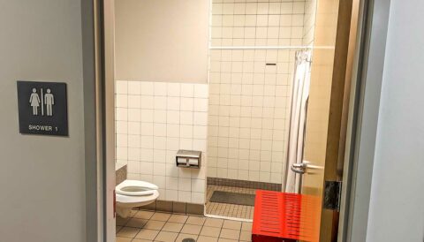 indy-bathroom2 Indianapolis, Indiana terminal driver shower room