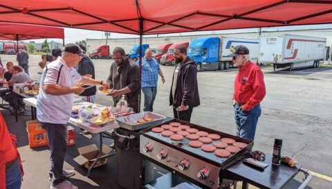 indy-cookout Indianapolis, Indiana terminal driver appreciation cookout