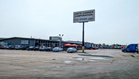 indy-yard-wide Indianapolis, Indiana terminal yard with billboard sign