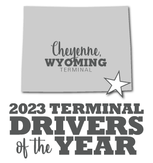 Cheyenne, Wyoming terminal Drivers of the Year