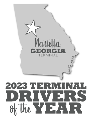 Marietta, Georgia terminal Drivers of the Year