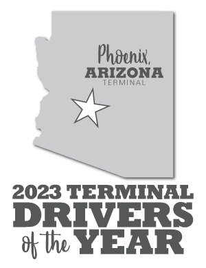 Phoenix, Arizona terminal Drivers of the Year