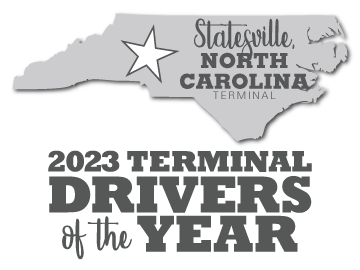 Statesville, North Carolina terminal Drivers of the Year