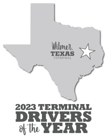 Wilmer, Texas terminal Drivers of the Year